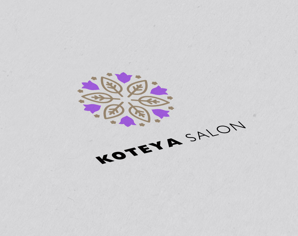 Логотип салона красоты Koteya